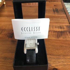 Ecclissi women’s Sterling silver watch